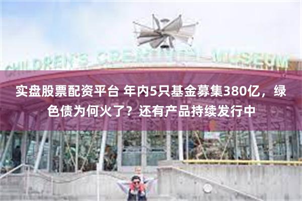 实盘股票配资平台 年内5只基金募集380亿，绿色债为何火了？