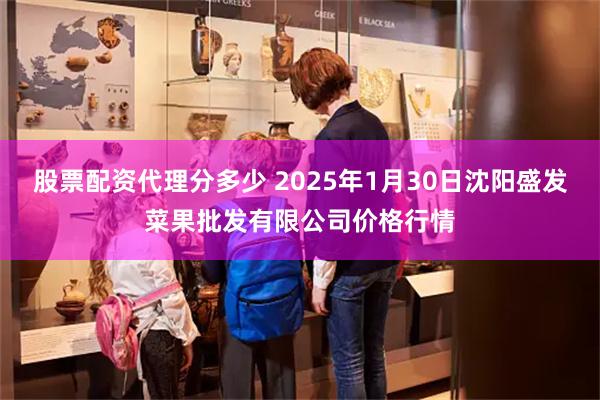 股票配资代理分多少 2025年1月30日沈阳盛发菜果批发有限