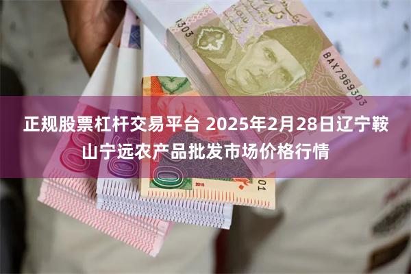 正规股票杠杆交易平台 2025年2月28日辽宁鞍山宁远农产品